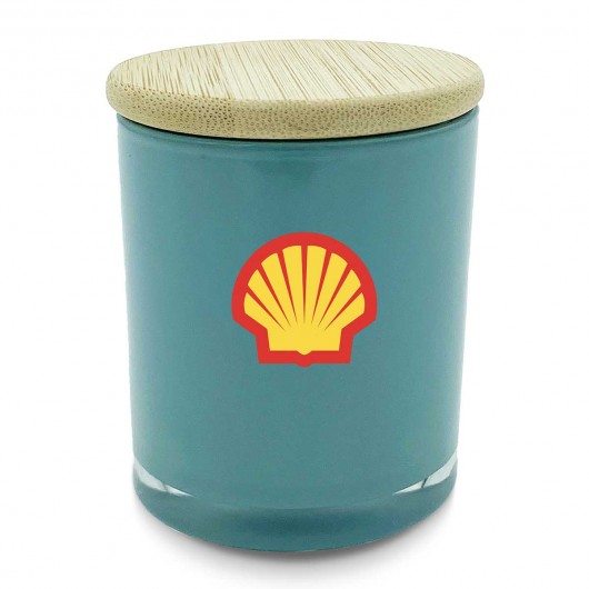 Promotional Blue Medium Sanur Candles